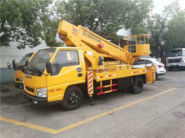 國(guó)五江鈴16米藍(lán)牌高空作業(yè)車(chē)
